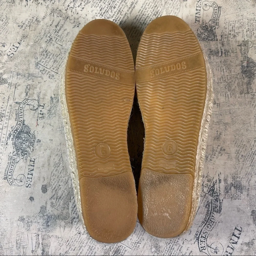 Soludos Espadrille Flat with embroiled cat